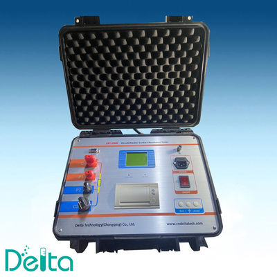CRT 100A 200A Automatic Switch Tester Three Phase Loop Contact Resistance Testing Equipment